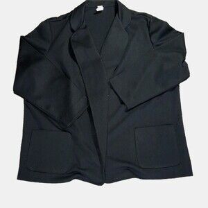 ​Vtg Cadisport Black Blazer Sport Coat Mens 42 Made in USA 70s 80s Disco Leisure